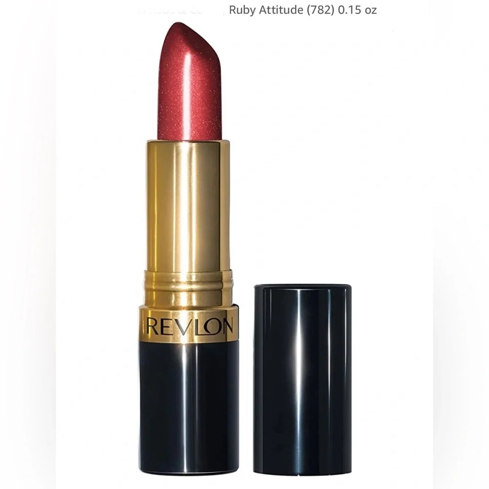 3‎ Revlon Matte & super lustrous Lipsticks - really red, ruby attitude, rosewine